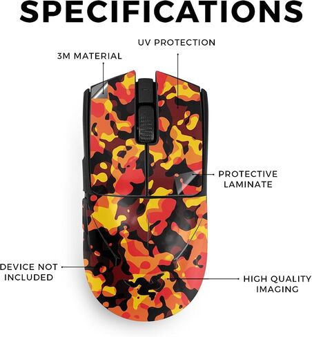لامع اللمعان البشرة الماوس المتوافقة مع Razer Viper V3 Pro - Teal Marble - Premium 3M Vinyl Wrap Defal Cover - من السهل تطبيق | مصنوع في الولايات المتحدة الأمريكية من قبل Mayyskins in Saudi Arabia