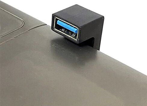 xiwai 90 Degree Left Angled USB3.0 Male to Female Power Data Video Adapter Extender 10Gbps in Saudi Arabia