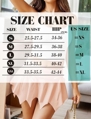 Avidlove Women Mini Skirt Flowy Stretchy Asymmetrical Hem Y2k Lingerie Skirts with Drawstring Ruched Bow Beach Short Skirt in Kuwait