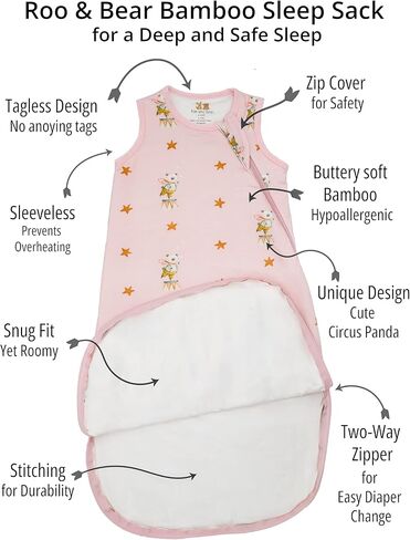 رايون مصنوعة من كيس نوم الطفل الخيزران. SuperSoft يمكن ارتداؤها بطانية 1.0 TOG لمدة 6-18 أشهر Sleepsack. مخلوقات البحر الأزرق in Kuwait