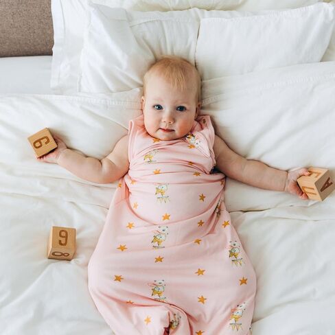 رايون مصنوعة من كيس نوم الطفل الخيزران. SuperSoft يمكن ارتداؤها بطانية 1.0 TOG لمدة 6-18 أشهر Sleepsack. مخلوقات البحر الأزرق in Kuwait