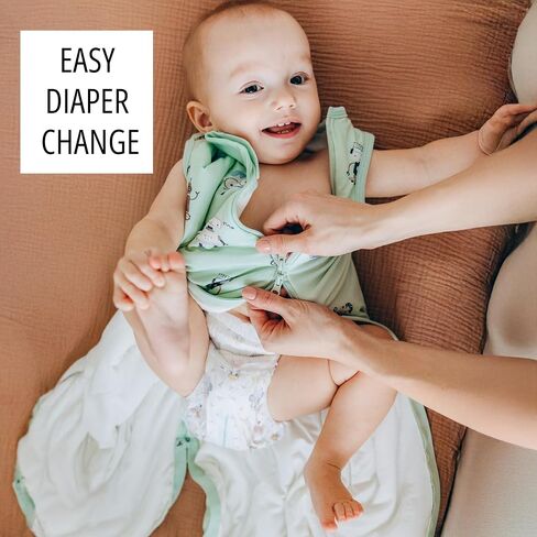 رايون مصنوعة من كيس نوم الطفل الخيزران. SuperSoft يمكن ارتداؤها بطانية 1.0 TOG لمدة 6-18 أشهر Sleepsack. مخلوقات البحر الأزرق in Saudi Arabia