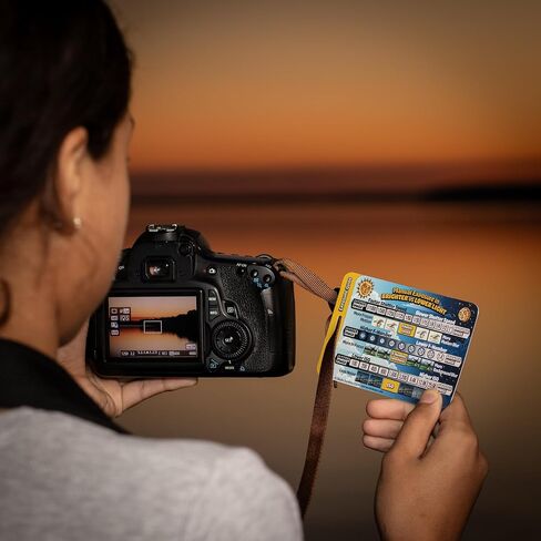 Manual Mode Photo Class on a Card & Exposure Guide - Manual Mode Cheat Sheet for Learning ISO, Aperture & Shutter Speed - Japanese (Japanese Mini Card) in Saudi Arabia