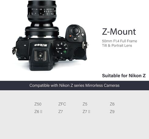 Asthori 50mm F1.4 فتحة كبيرة الفتحة الكاملة إطار العدسة الميل 2 في 1 متوافقة مع Fuji Fujifilm X-Mountless Camera X-T2 ، X-T3 ، X-T4 ، X-T20 ، X-T30 ، X-T100 ، X-A1 ، إلخ الأسود in Kuwait