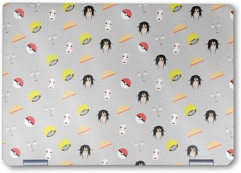 Glossy Glitter Laptop Skin Compatible with HP Spectre x360 14" (2024) - Puzzle Cube - Premium 3M Vinyl Protective Wrap Decal Cover - Easy to Apply | Crafted in The USA by MightySkins in Saudi Arabia