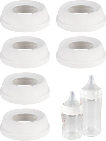 6 Pack Baby Bottle Cap Compatible with Pigeon Bottle, Soft & Safe Bottle Lid in Saudi Arabia