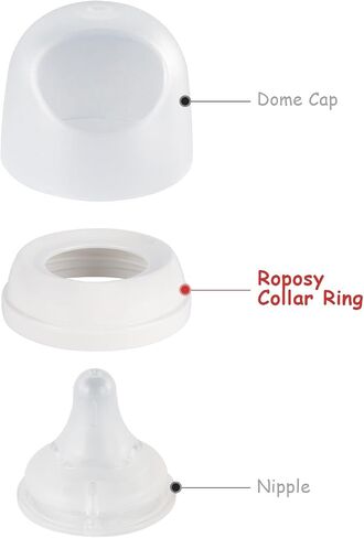 6 Pack Baby Bottle Cap Compatible with Pigeon Bottle, Soft & Safe Bottle Lid in Saudi Arabia