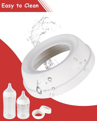 6 Pack Baby Bottle Cap Compatible with Pigeon Bottle, Soft & Safe Bottle Lid in Saudi Arabia