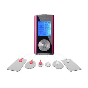 TechCare Mini Tens Unit Machine 10 Massage Modes Rechargeable Muscle Stimulator