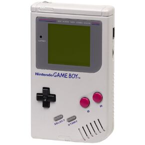 Original 1989 Nintendo Game Boy GameBoy Grey Gray System Handheld Console (Renewed)