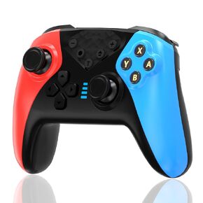 SZYUYU Switch Controller for Switch,Switch Pro Controller for Wireless Switch/Switch Lite Remote with Dual Vibration/LED Light,Gyro Axis, Motion Support Wake Up and Adjustable Turbo