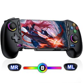 وحدة تحكم ألعاب الهاتف المحمول لـ iPhone/Android ، وحدة تحكم ألعاب الهاتف اللاسلكية تدعم مرور لعبة Xbox ، رابط Steam ، Minecraft Phone Controller لأجهزة Android و iOS PlayStation