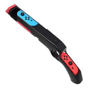 FASTSNAIL Shooting Gun Compatible with Nintendo Switch/Switch OLED, Replacement for Joy-Con Gun Controller Game Gun Hand Grips for Nintendo Switch Joycons/Switch OLED (Blue+Green)