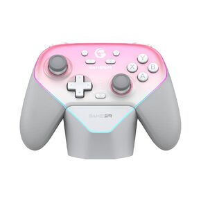 GameSir Super Nova Wireless Gaming Controller for PC/Switch/iOS/Android, 1000Hz Polling Rate, Hall Effect Stick & Trigger, Rubberized Grips, RGB Lighting, 1000mAh with Charging Dock