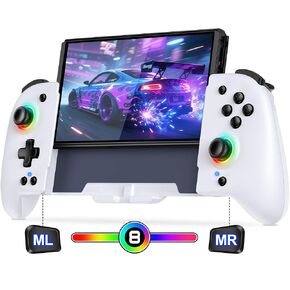 وحدات التحكم في مفتاح Lifufutee ، استبدال وحدة تحكم اللاسلكية PROENCENT لوحدة التحكم Nintendo Switch/OLED ، HALL EFFER