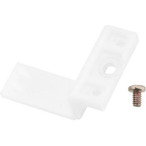 eMagTech 1 pcs Laser Gear Arm Repair Parts Compatible with PS2 Fat Fat Consoles SCPH-30001 30001R and 39001 with Screws White
