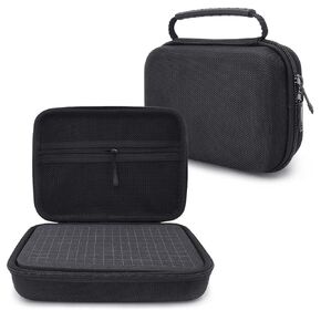 LANVODO Hard Case With Customizable Foam, 8.8 Inch EVA Case Compatible with Anbernic rg35xx/rg35xx plus/rg353v/rg28xx/rg34xx/rg406v/rg40xxv/rg35xx h/rg cube/rg405v, Trimui brick/smart