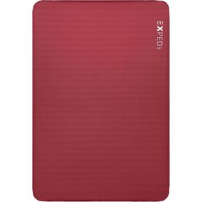 Exped MegaMat Max Duo Long Wide Plus - Self Inflating Plush Sleeping Mat, 6" Foam Pad, Pump Included