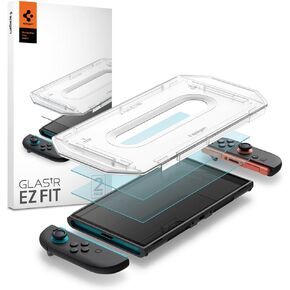 Spigen Tempered Glass Screen Protector [GlasTR EZ FIT] designed for Nintendo Switch 2 (2025) - 2 Pack