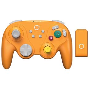 NYXI Warrior Bluetooth Controller for Nintendo Switch/NGC/Wii/PC, Wireless Switch Controller with Hall Effect Joysticks/Trigger, Switch Pro Controller with Micro Mechanical Switch A/B/X/Y, HD Rumble
