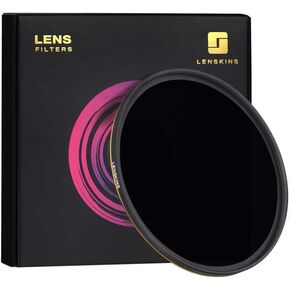 77mm Variable Blue Streak Filter, Special Effects Lens Filter, Anamorphic Optical Glass, Multi-Resistant Coated, Light Flare Effect Filter for Camera Lens