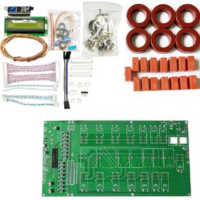 ATU-1000 ATU1000W Automatic Antenna Tuner 7x7 by N7DDC 1602 LCD Full DIY Kits Without case