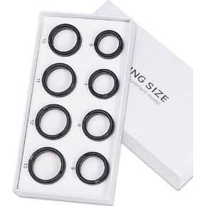 Sizing Kit Smart Ring - Ring Sizer First Before You Buy - Ring Sizer Measuring Tool for Women Men, Choose from 8 Sizes - Sizes 6 to 13, Find The Perfect Ring Size Smart Ring Sizer