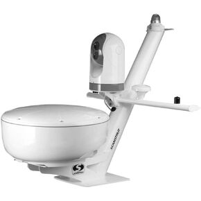 Scanstrut PTM-R1-1 Tapered Radar Mast for Lights, Cameras, GPS/VHF Antenna, and Raymarine, Garmin, Navico BR24/3G/4G Radomes