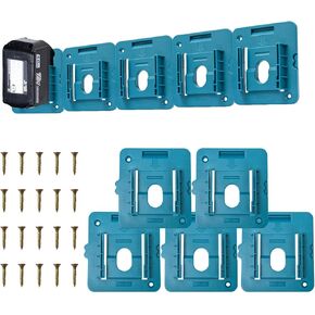 Battery Holder Mount for Makita 18V Battery Mounts Dock Holder fit for BL1860 BL1850 BL1840 BL1830 (5 Pack)