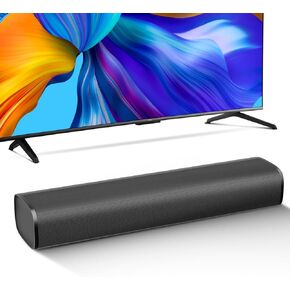 MZEIBO Sound Bar for Smart TV, Bluetooth Soundbar for TV, 50 Watts Mini Sound Bar with ARC/Optical/AUX, Surround Sound System for TV/PC/Gaming/Projectors