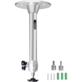 Mini Ceiling Wall Projector Mount Stand Compatible with QKK, DR.J, DBPOWER, Anker, VANKYO, AAXA, Jinhoo, PVO, TMY, AuKing and Most Other Mini Projector (175mm, Black)