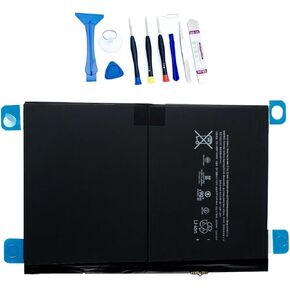 A1484 A1474 Battery Compatible with iPad Air 1 iPad 5th 7th 8th 9th 5 7 8 9 A1474 A1475 A1476 A1822 A1823 A1893 A1954 A2197 A2198 A2200 A2270 A2428 A2429 A2430 with Installation Tools