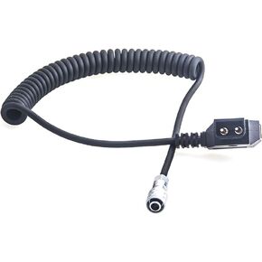 BMPCC 4K/6K to D Tap Power Cable for Blackmagic Pocket Cinema Camera 4K/6K Gold Mount V Mount Battery Weipu 2 Pin Female to P Tap