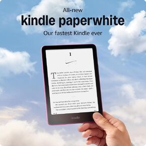 Kindle Paperwhite Essentials Bundle including All-new Kindle Paperwhite (16GB) - Black, Fabric Cover - Black, and Power Adapter