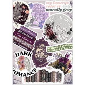 Dark Romance Kindle Case Insert - Bookish Card Insert for E Reader, Kindle Decor, Booktok Sticker Case Insert, Morally Grey Romance Book Trope Design, Gift for Smutty Romance Readers
