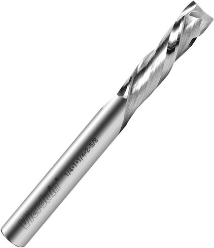 Router Bits, Standard Spiral Router Bit, Solid Carbide, 1/4 Inch Shank, 2 Flutes CNC Router Bits for Wood Cutting in Saudi Arabia
