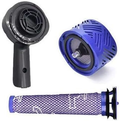 طقم عنصر مرشح الخلفي الخلفي للغطاء الخلفي للغطاء الخلفي لـ Dyson V6DC58DC59DC61DC62DC74 عنصر تصفية غطاء الغطاء الخلفي المنظف (الغطاء الخلفي المحرك+عنصر المرشح الخلفي) in Kuwait