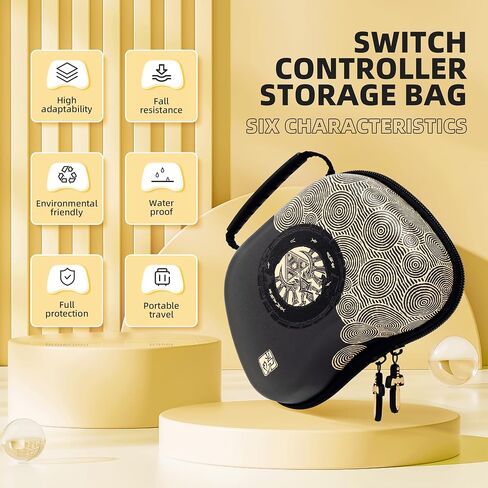 Switch Pro Controller, Wireless Switch Controllers with Carrying Storage Case, Upgraded Gamepad Switch Remote Replacement for Switch Controller Support NFC/Dual Vibration/Screenshot/Wake-up Function in Saudi Arabia