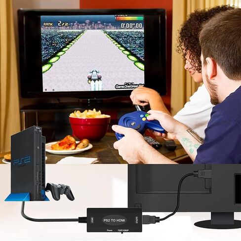 Ozvavzk N64 to HDMI Adapter Converter for N64/SNES/NGC Retro Game Console, Support 16:9/4:3 Conversion, HD 1080P/720P Display, Plug and Play(Include Hdmi Cable) (N64 to HDMI) in Saudi Arabia