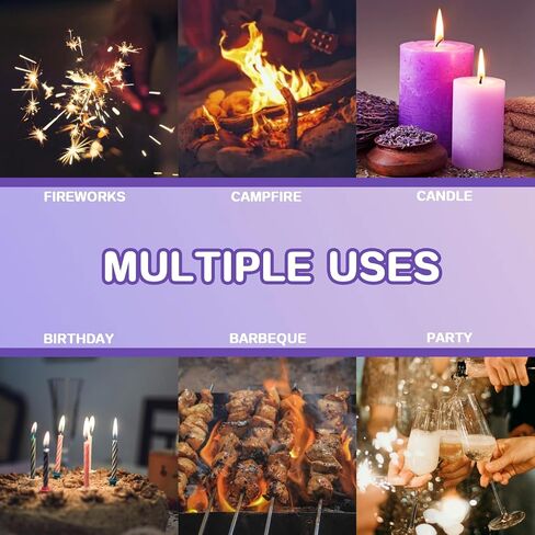 Adjustable Triple Jet Flame Torch Lighter，Windproof Cool Lighter，Unique Refillable Lighter for Women Men(Without Butane Gas) (10) in Saudi Arabia