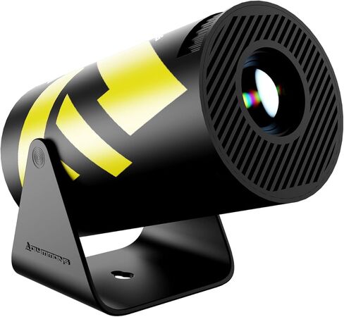 Hy300 Pro Portable Mini Projector مع WiFi 6 و Bluetooth 5.0 Smart Projector 1080p Projector Video Decode 4K مع Android 11.0 180 ° Rotatable Keystone Movie in Kuwait