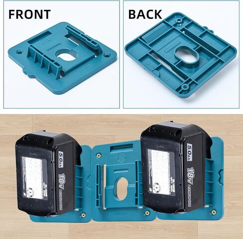 حامل حامل البطارية لـ Makita 18V Mounts Mounts حامل Dock ملاءمة لـ BL1860 BL1850 BL1840 BL1830 (5 عبوة) in Saudi Arabia