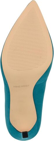 حذاء Tatiana Pump للسيدات من Nine West، جلد سويدي مخضر 405، 11 in Saudi Arabia