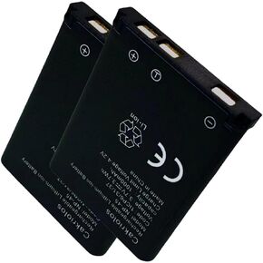 2-Pack Backup Battery for Steelseries Arctis Nova Pro Wireless Headset NP-45 Rechargeable Li-lon Battery