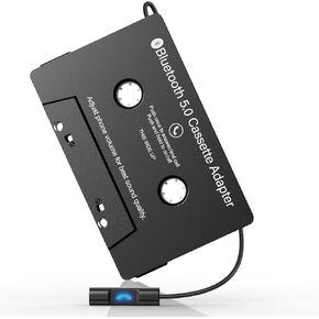 Bluetooth Cassette Aux Adapter for Car Stereo & Tape Player, Wireless Cassette Audio Receiver, Hands-Free Calling, Universal Compatibility for Smartphones, Tablets