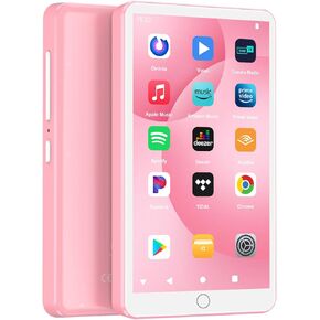 144GB MP3 Player with Bluetooth and WiFi, Android 13 OS MP3 & MP4 Players with 4" Touchscreen and Speaker, Spotify Music Players with Pandora, Audible, Amazon Music, Play Store