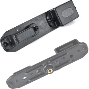 HYS Walkie Talkie/Handheld GMRS/FRS Radio Belt Clip Holder, Remote Shoulder Speaker Mic W/Belt Clip Holder, HT Bracket Adapter W/Standard 1/4" Standard Threading