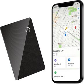علامات Air Tags-4 Tracker Tager تعمل مع Apple Find My (iOS 14.6 أعلاه فقط) مكتشفات عنصر العلامة الذكية للمفتاح ، الأمتعة ، حقيبة الظهر ， إلخ. (أسود ، 4 حزمة)