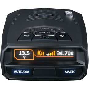 Uniden R4W (New Model) Extreme Long-Range Laser/Radar Detector, Record Shattering Performance, 360° Awareness, Built-in GPS, Wi-Fi, Bluetooth, Voice Alerts, Red Light & Speed Cameras, R/TACH App