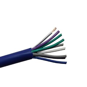 Bass Rockers 9 Wire Conductor 18 Gauge 4-Channel Super Flex 9 Speaker Wire Speed Cable Hiding Speaker Wire Car Speaker Wire- 20 Feet Speedwire Multi Channel Cable